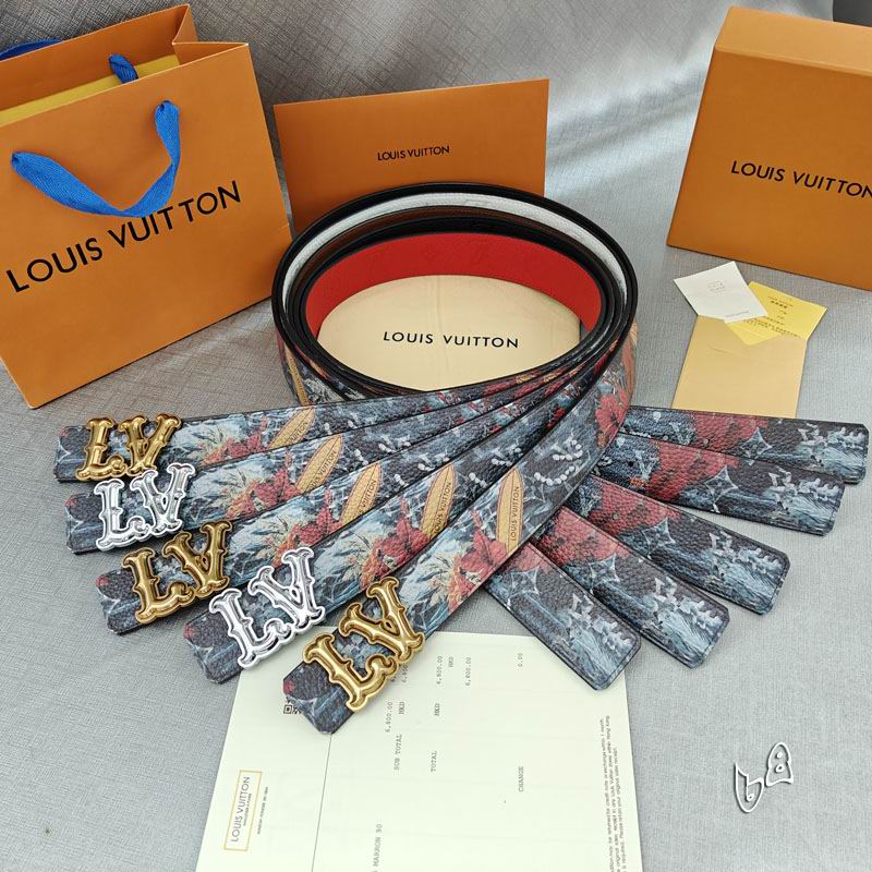LV belt 38mmX90-125cm lb04